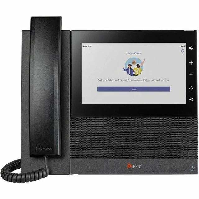 HP Poly CCX 600 Business Media Phone for Microsoft